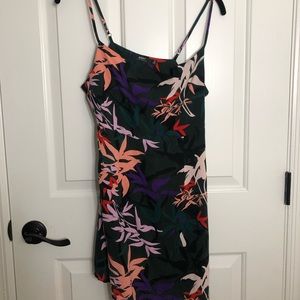 Obey patterned mini dress.